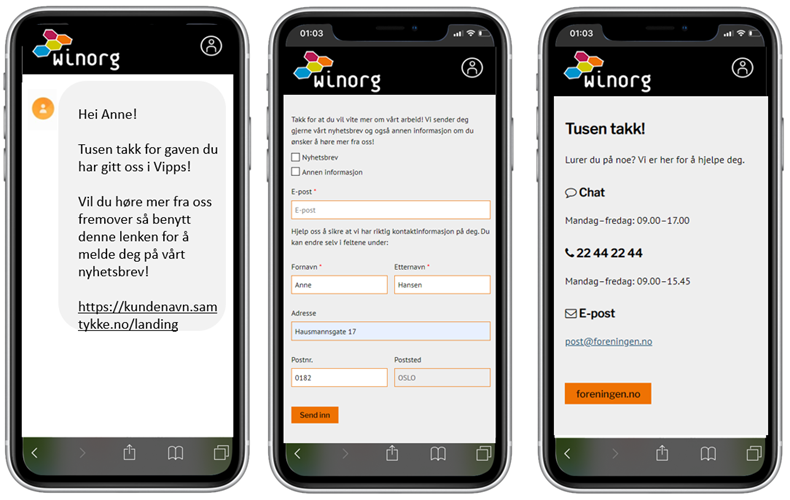 Vippsdialog i pilot